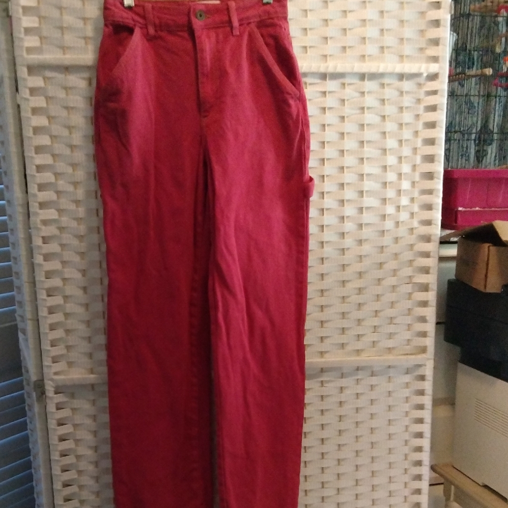 Women's Red Jeans